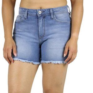 Fran Denim Lauren High Rise Denim Shorts - 30